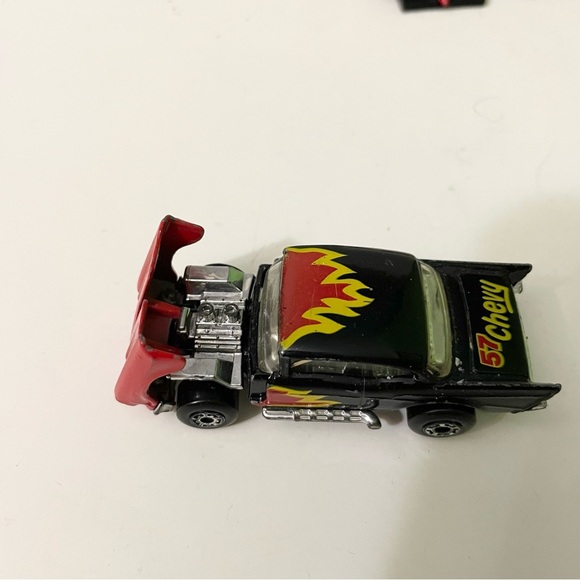 Lot of 7 Matchbox Cars Police Tow Truck 57 Chevy Ford Cobb F1 Racer - Picture 9 of 16